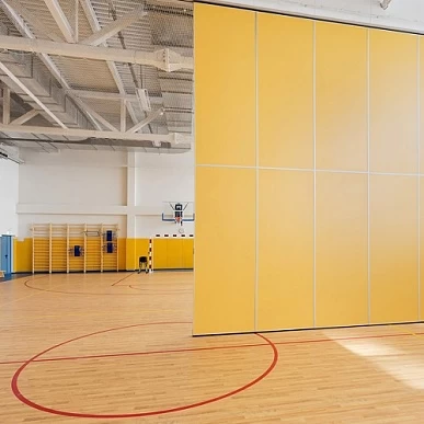 Раздвижные конструкции для спортивных залов и фитнес-клубов